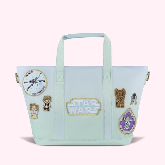 Stoney Clover Lane Star Wars  Mini Tote Patched NWT The Force $298 - Picture 1 of 4